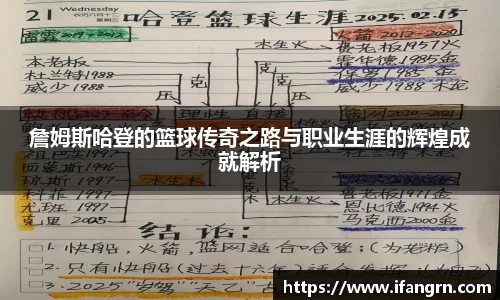 詹姆斯哈登的篮球传奇之路与职业生涯的辉煌成就解析